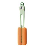Perie de Curatat Pahare, Cani, Sticle, Cyrax, cu Maner Lung si Burete, Accesorii pentru Spalarea Paielor si Capacelor, usor de Agatat, 27.5x11.4x6cm,