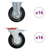 vidaXL Roți, 32 buc., 125 mm 278050