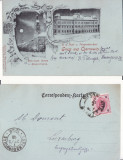 Cernauti , Bucovina - litografie 1898, Circulata, Printata