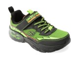 Cumpara ieftin Pantofi sport SKECHERS verzi, CREATURE-CRAWLERS, din material textil