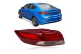 Stop spate, lampa Hyundai Elantra (Ad), 02.2016-05.2019, montare spate, stanga, P21/5W+PY21W; cu locas bec; exterior, TYC