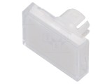 Lentilă buton 16mm EAO 51 plastic incoloră