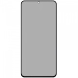 Folie de protectie Ecran Privacy OEM Updated pentru Xiaomi Redmi Note 14 5G / Note 14 4G, Sticla Securizata, Full Glue