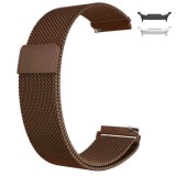 Curea tip Milanese Loop compatibila cu Samsung Galaxy Watch8 44mm, Coffee