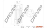 Dr!ve+ DP1110.13.0313 filtru combustibil