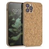 Husa pentru Apple iPhone 12 / iPhone 12 Pro, Pluta, Maro, 56310.24, kwmobile, Carcasa