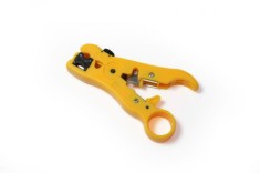 Cleste dezizolat cablu HT-352, stripper cablu coaxial, utp, telefon, lama reglabila, RG6, RG59, CATV, GF-1443