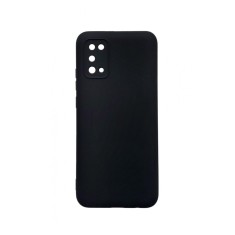 Husa telefon compatibila cu Samsung Galaxy A02s, Negru, Cu interior de catifea, 167HT