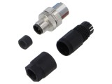 Conector M12 tată 5 pini, 60V, push-lock, PHOENIX CONTACT
