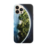 Husa compatibila cu Apple iPhone 11 Pro Max model Planet Island, Silicon, TPU, Viceversa, Transparent, Carcasa