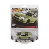 HOT WHEELS PREMIUM REAL RIDERS MASINUTA METALICA NISSAN SKYLINE GT-R SCARA 1:43 SuperHeroes ToysZone