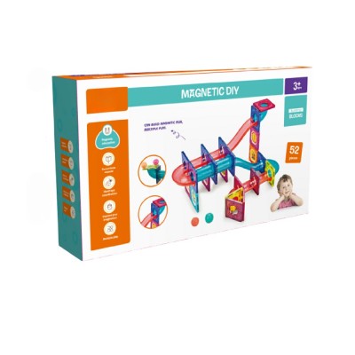 Labirintul meu magnetic - 52 piese (7.5 cm) PlayLearn Toys foto