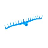 Grebla din plastic, fara coada 16 dinti, 55cm