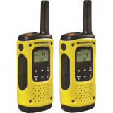 Resigilat : Statie radio PMR portabila Motorola TLKR T92 H2O IP67 set cu 2 buc Gal