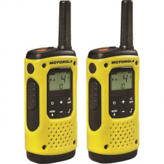 Aproape nou: Statie radio PMR portabila Motorola TLKR T92 H2O IP67 set cu 2 buc Gal foto