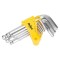 Set chei imbus otel crom-vanadiu Rebel, 9 piese/set
