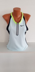 Maiou sport dama-Nike, M, Albastru &amp;amp; Negru foto