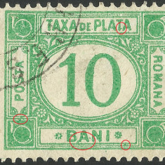 EROARE TAXA DE PLATA - 1898 - Fil. PR POZITIA 1