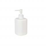 Cumpara ieftin Dispenser de sapun Livarno home, capacitate 400 ml, plastic, alb