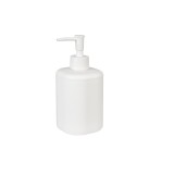 Dispenser de sapun Livarno home, capacitate 400 ml, plastic, alb