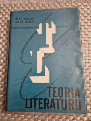Teoria literaturii Rene Weller foto