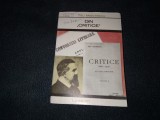TITU MAIORESCU - DIN CRITICE