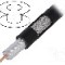 Cablu coaxial, RG11, 1m, dublu ecranat, 75&Omega;, TELESTE, S1160BEFCU