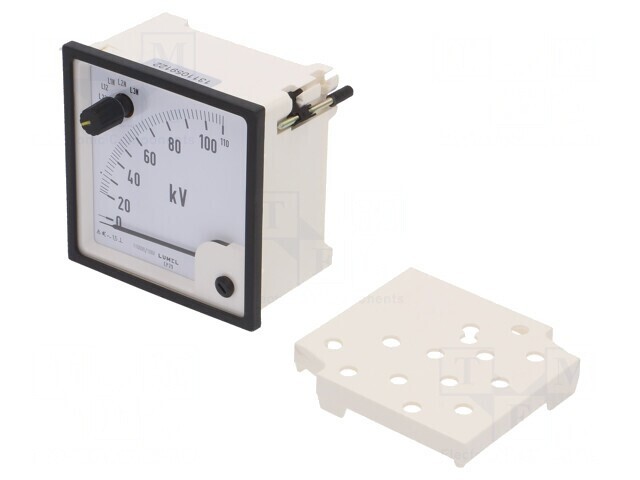 Voltmetru pe Panou True RMS 0-110kV Clasa 1,5