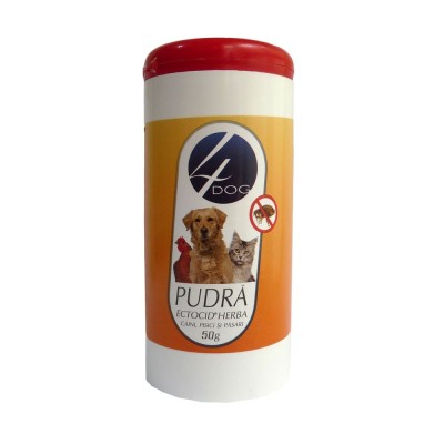 Pudra antiparazitara caini / pisici, Ectocid Herba 4 Dog, 50 ml foto