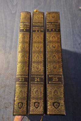 Secolul lui Ludovic 14 3 volume Will Durant editie de lux foto