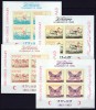 DB1 Dubai 1963 Centenar Crucea Rosie 4 x MS NDT MNH, Nestampilat
