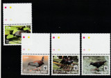 Cook Islands 2014-Fauna,WWF,Pasari,serie (partea I) 4 val.dant.,cu vigneta, Nestampilat