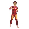 Costum Iron Man Copii cu Mușchi, 7-9 Ani (130-140 cm), Kidmania - Salopeta + Mască, Avengers
