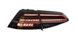 Set lampi spate, stopuri Vw Golf 7, 10.20, Hatchback, montare spate, stanga+dreapta, indicator dinamic; LED; fumuriu; Tuning; interior, exterior,