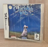 Joc Nintendo DS "Charlotte's Web" (SEGA, 2006) - Complet CIB (cutie, manual, cartuș)