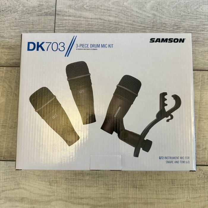 Samson microfoane DK3 3 Piece Drum Microphone Kit W/Case