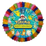 Pinata pentru petreceri copii, 35 cm, multicolora, model Pikachu