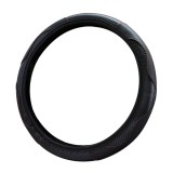 Husa Volan Auto Universal Negru Model Fibre Carbon OEM Protectie Volan Antiderapanta