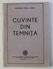CUVINTE DIN TEMNITA de GHEORGHE POPESCU - VILCEA , 1991 foto