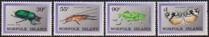 NORFOLK - 1989 - INSECTE