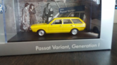 macheta volkswagen passat variant b1 - minichamps, 1/43, noua. foto