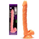 Dildo mare forma realista cu ventuza X-MEN Larry&rsquo;s Cock Flesh 33cm x 3.5cm