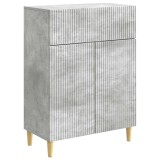vidaXL Bufet cu sertar Gri Beton 66 x 34,5 x 90 cm Lemn prelucrat 894638