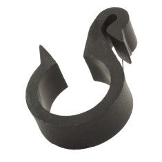 Clips pentru teava picurare, negru, &Oslash;16 mm, 10 buc / set