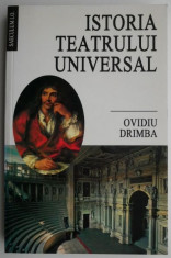 Istoria teatrului universal ? Ovidiu Drimba foto