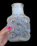 VAZA VINTAGE BRUTALISTĂ WALTHER &quot;ON THE ROCKS&quot;, DESIGN HEINER DUSTERHAUS, ANII&#039;70