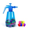 Set Baloane cu Apa (500 buc), Rezervor 1.7L cu Pompita, Multicolor - Ideal Vara, Gradina, Plaja. Distractie Copii si Adulti!