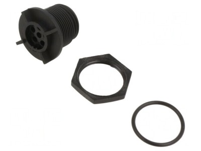 Conector circular soclu tată 6 pini IP68 125V foto