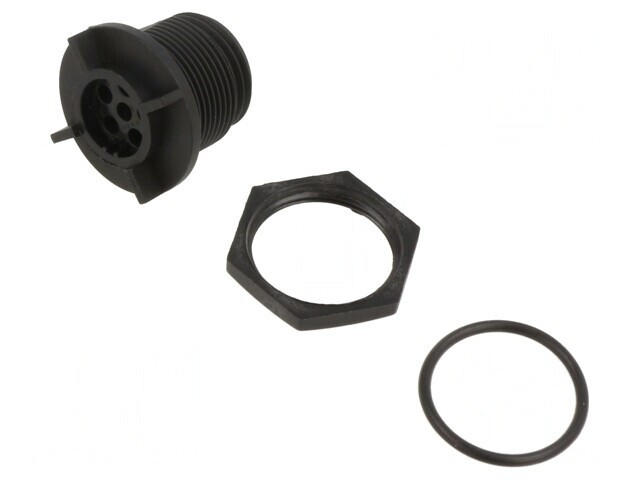 Conector circular soclu tată 6 pini IP68 125V