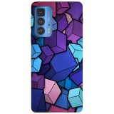 Husa compatibila cu Motorola Edge 20 model Cubemania, Silicon, TPU, Viceversa, Transparent, Carcasa